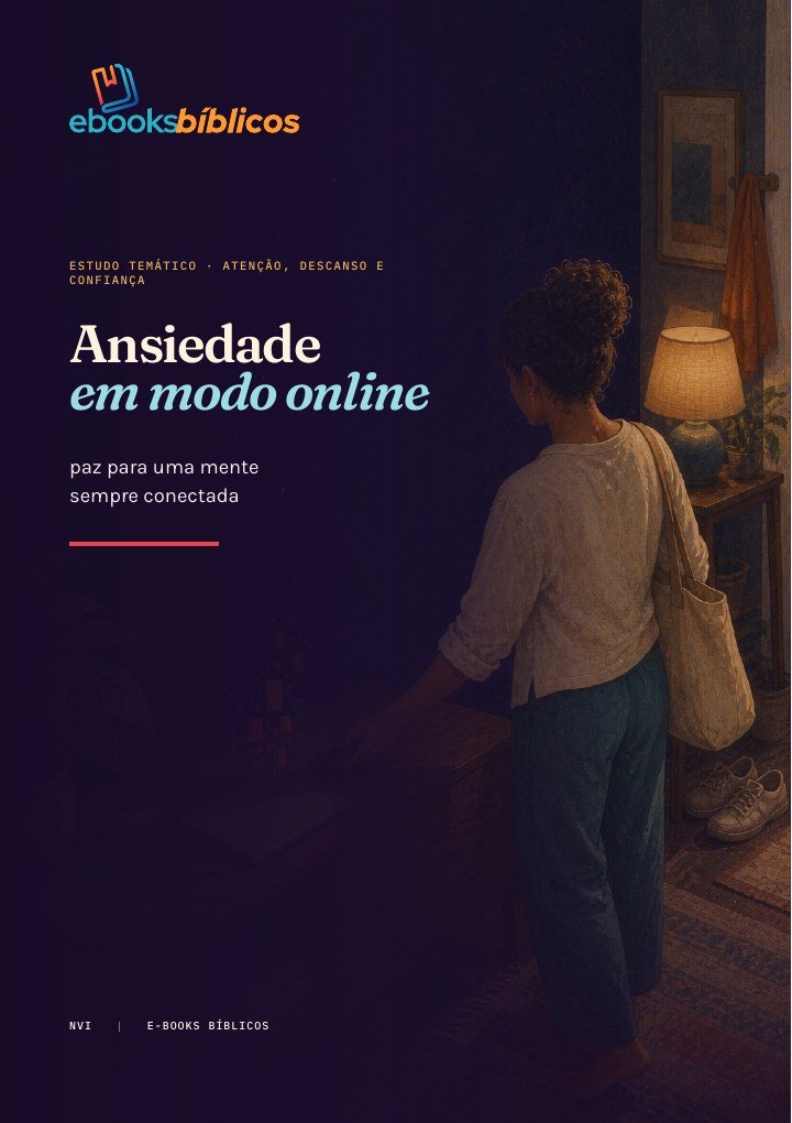 Capa do e-book Ansiedade em Modo Online