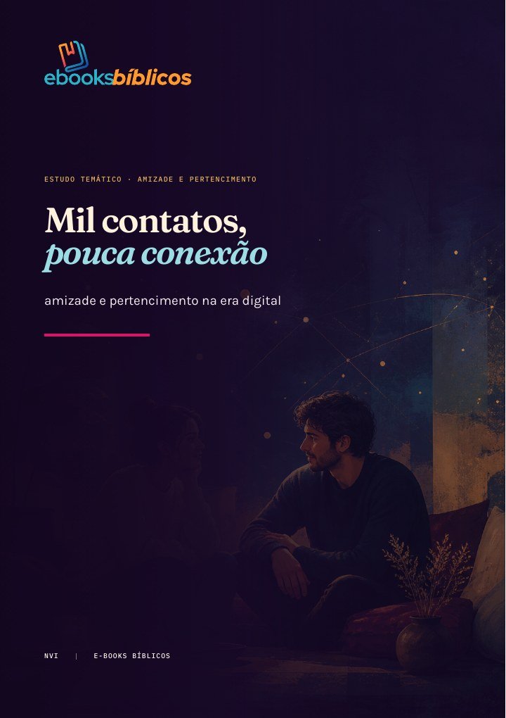 Capa do e-book Mil Contatos, Pouca Conexão